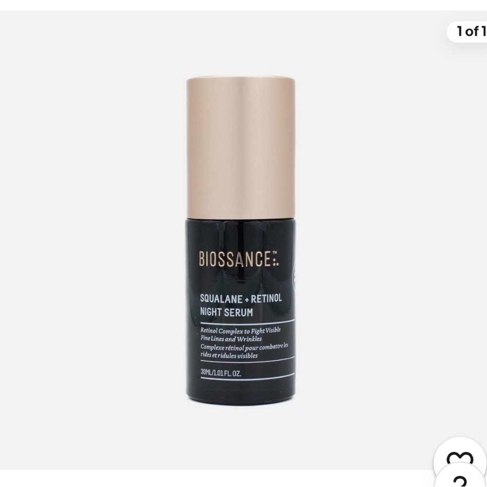 Biossance Squalane + Retinol Night Serum